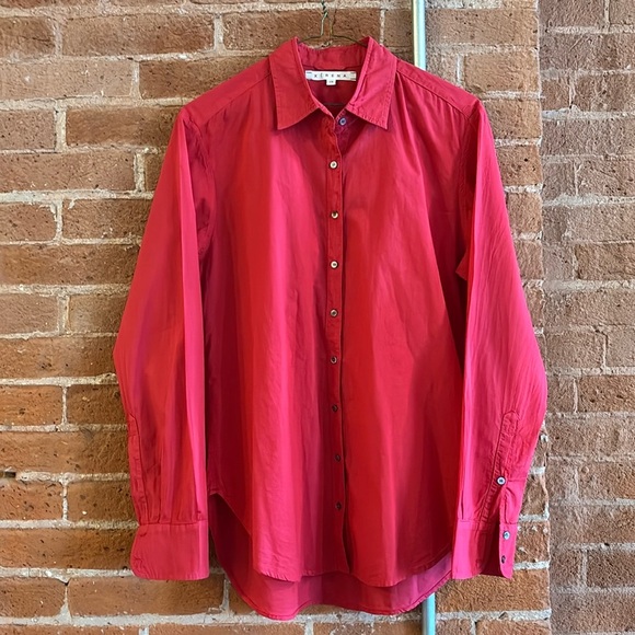 EUC Xirena Beau Shirt in Red - Picture 3 of 8